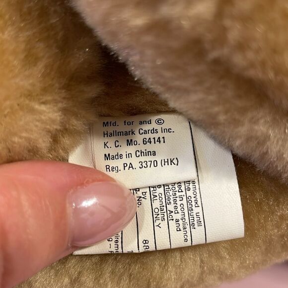 Mothers Day Hallmark Bear Plush Bearnadette Cuddlesworth & Baby Fuzzmore Vintage - Picture 8 of 8